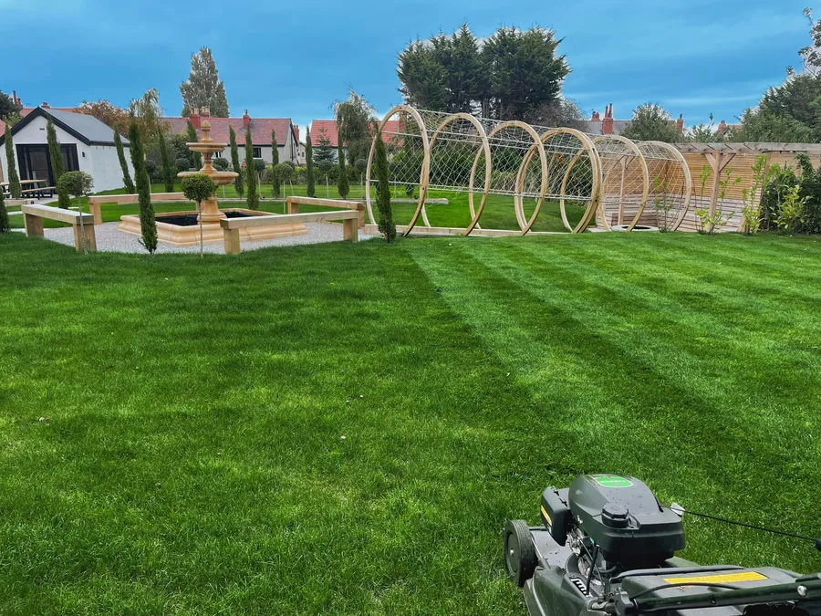 Large garden grounds maintenance